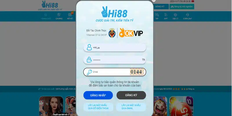 Hướng dẫn đăng nhập Hi88 đơn giản dành cho tân thủ tham khảo